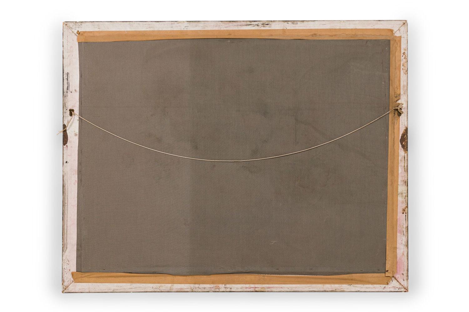 Französisch viktorianischen Öl auf Leinwand Gemälde mit dem Titel: 