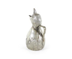 French Victorian Pewter Bird Pitcher