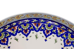 French Victorian Porcelain Charger