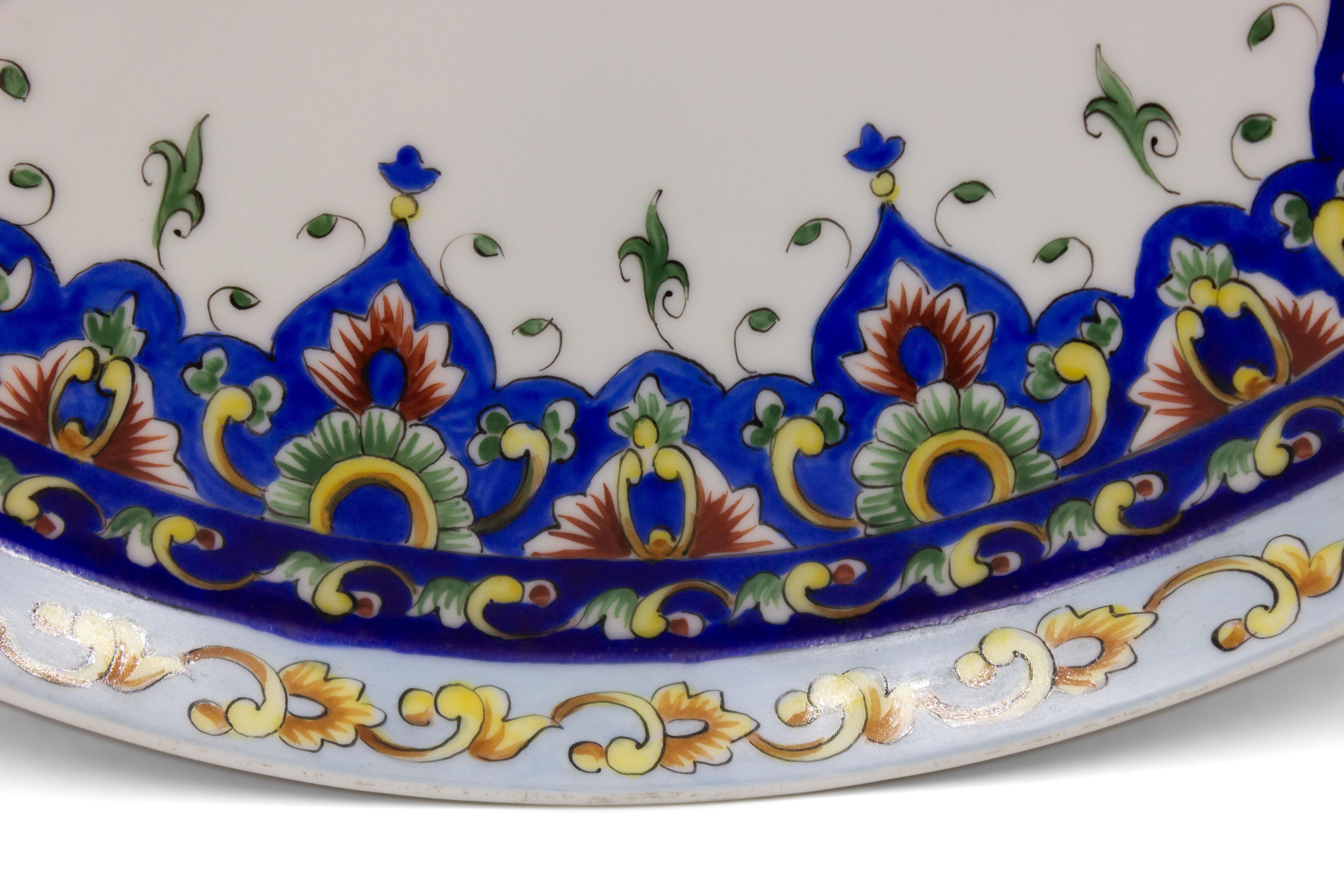 Cargador de porcelana victoriana francesa Francés en venta