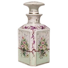 French Victorian Porcelain Perfume Bottle