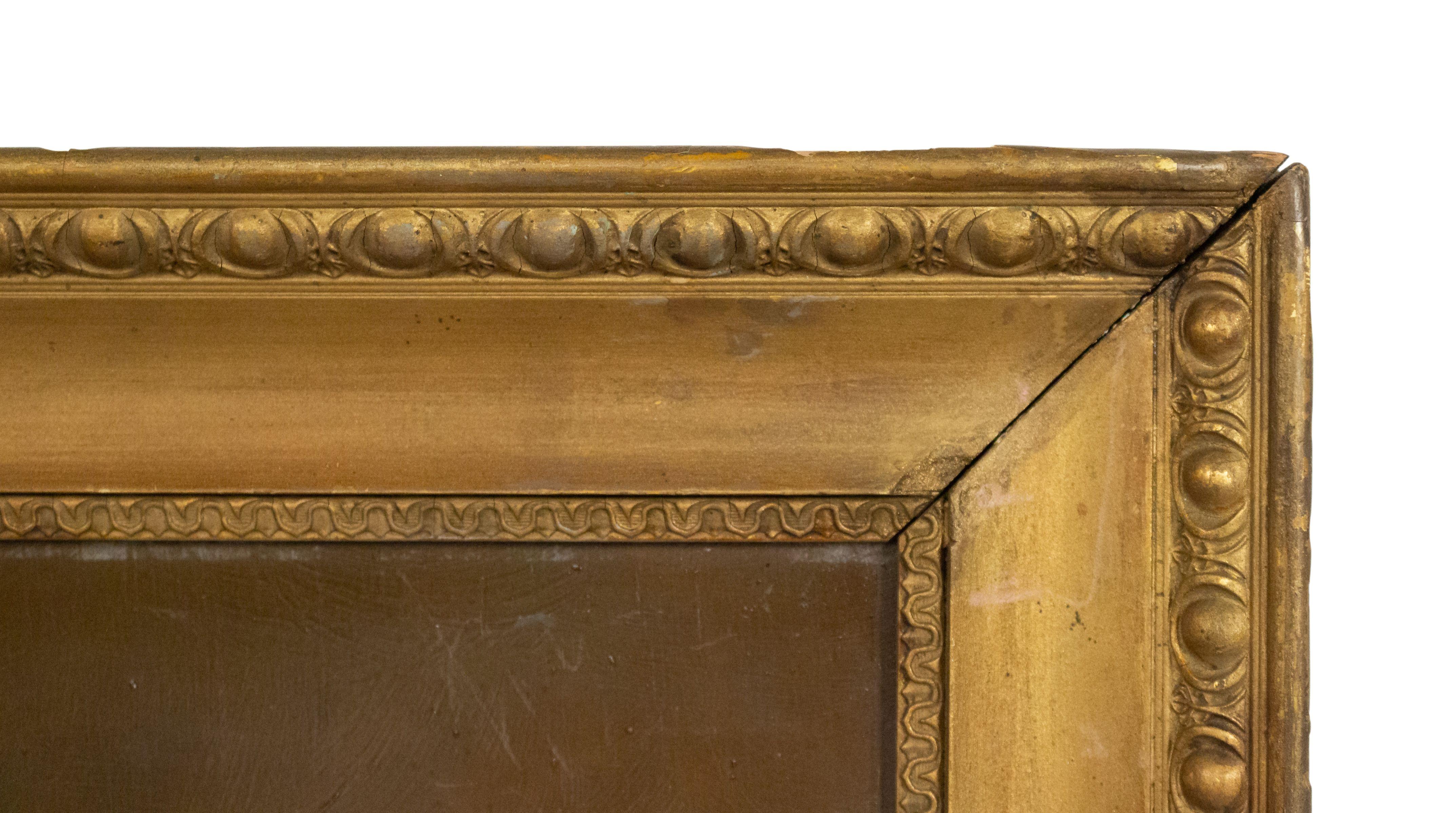 20th Century French Victorian Red Flower Still Life For Sale