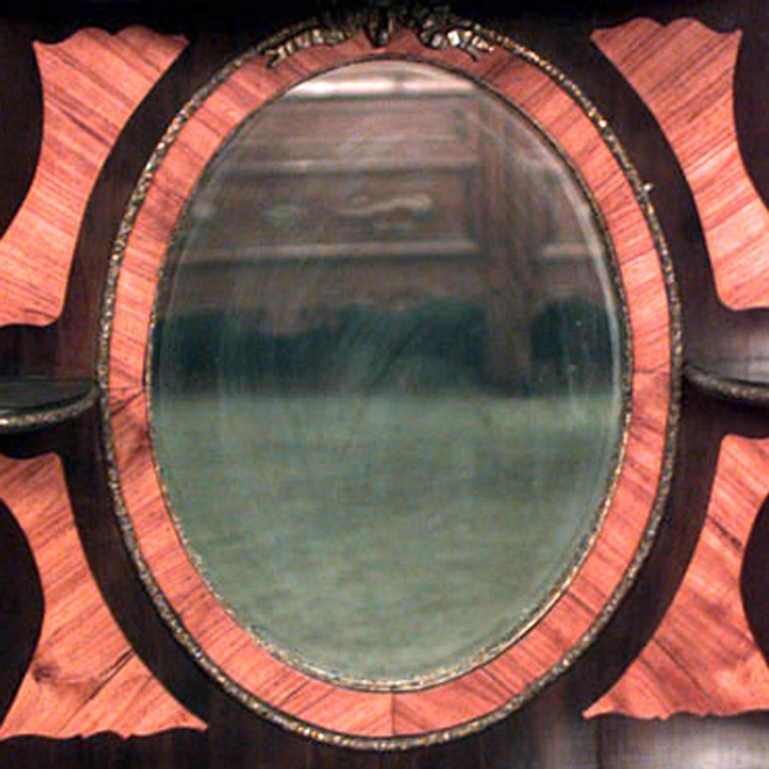 Französisches viktorianisches Rosenholz-Wandregal im Zustand „Gut“ im Angebot in Queens, NY