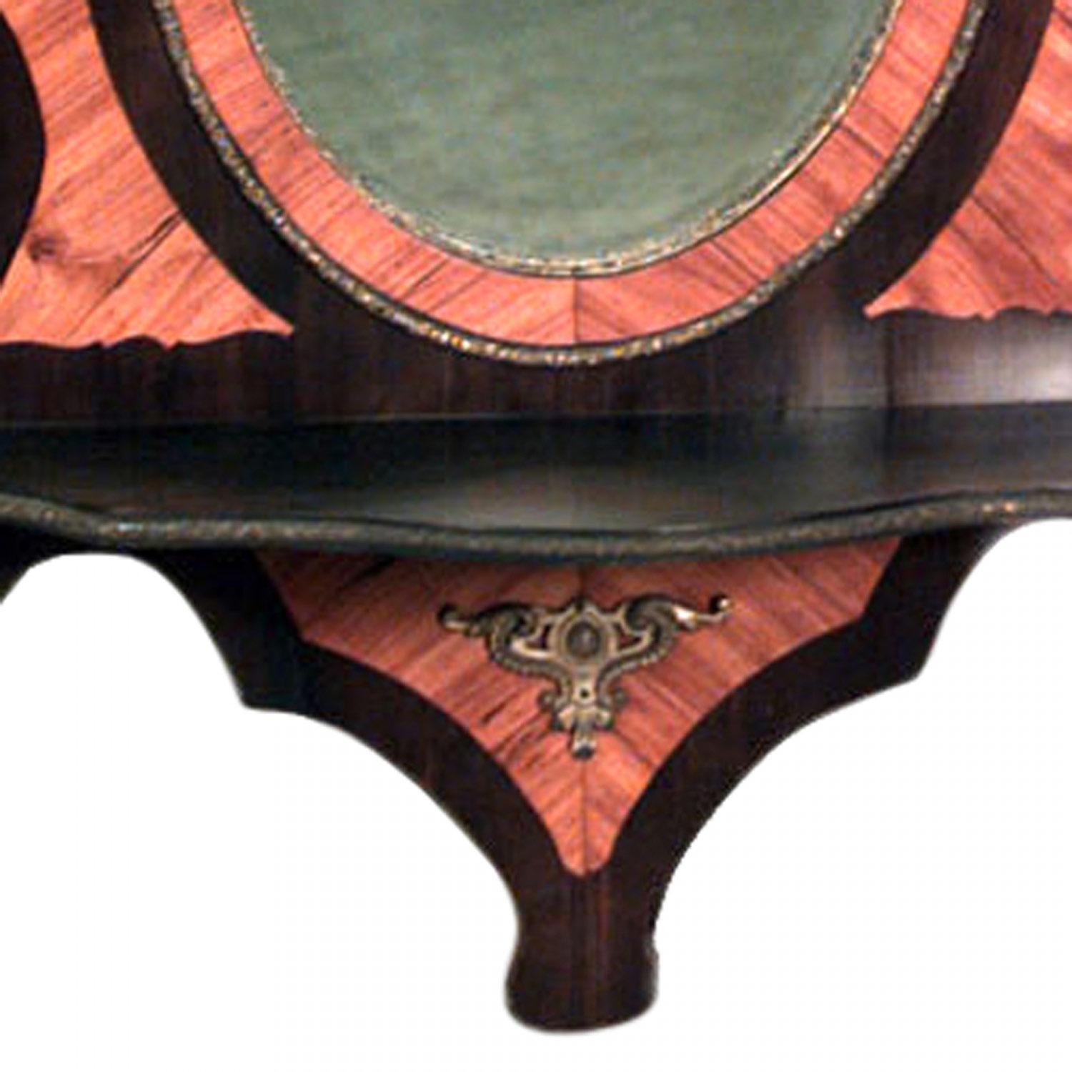 Französisches viktorianisches Rosenholz-Wandregal (19. Jahrhundert) im Angebot