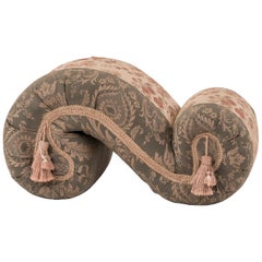 French Victorian Scroll Foot Stool