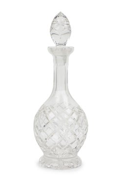 French Victorian style Baccarat Bell-Shape Decanter