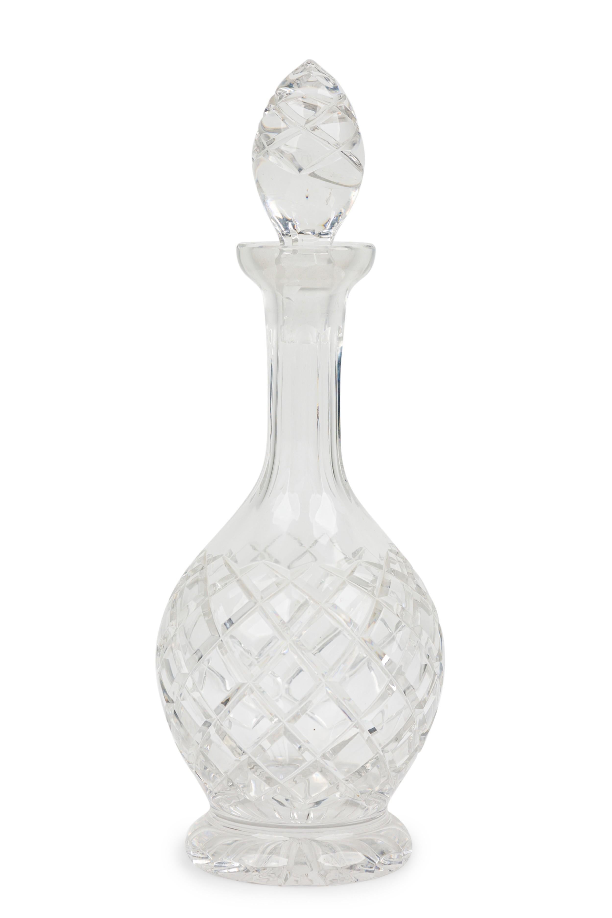 Decantador en forma de campana de Baccarat de estilo victoriano francés Francés en venta