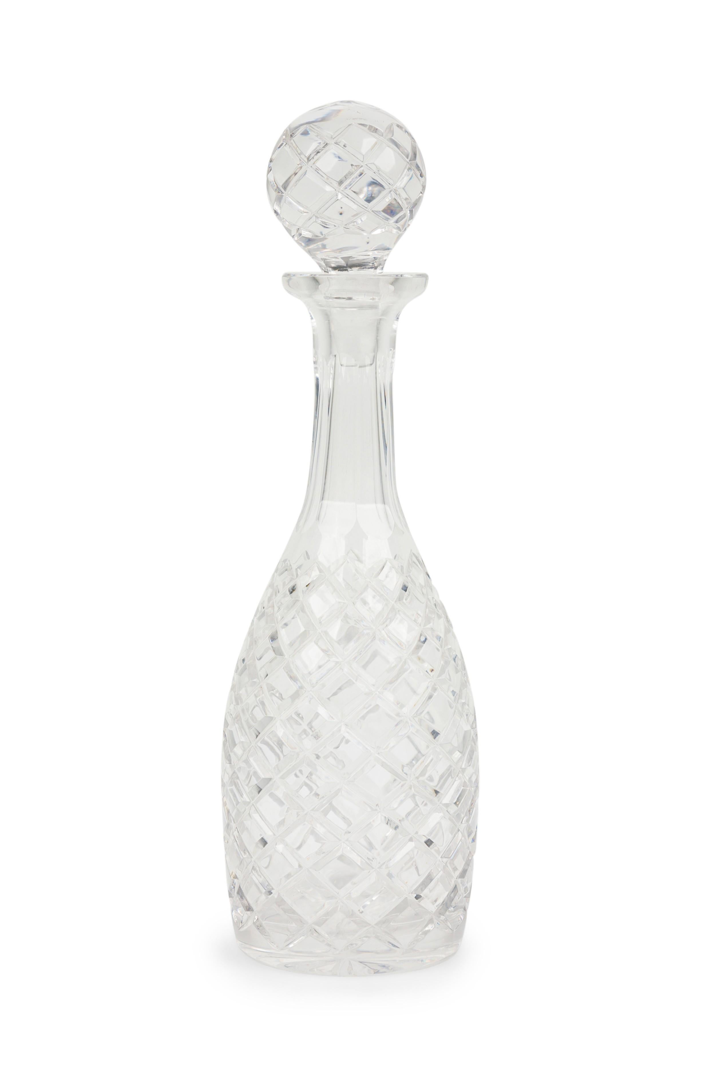 Französischer Baccarat-Weinkeller im viktorianischen Stil mit Stoppe (Viktorianisch) im Angebot