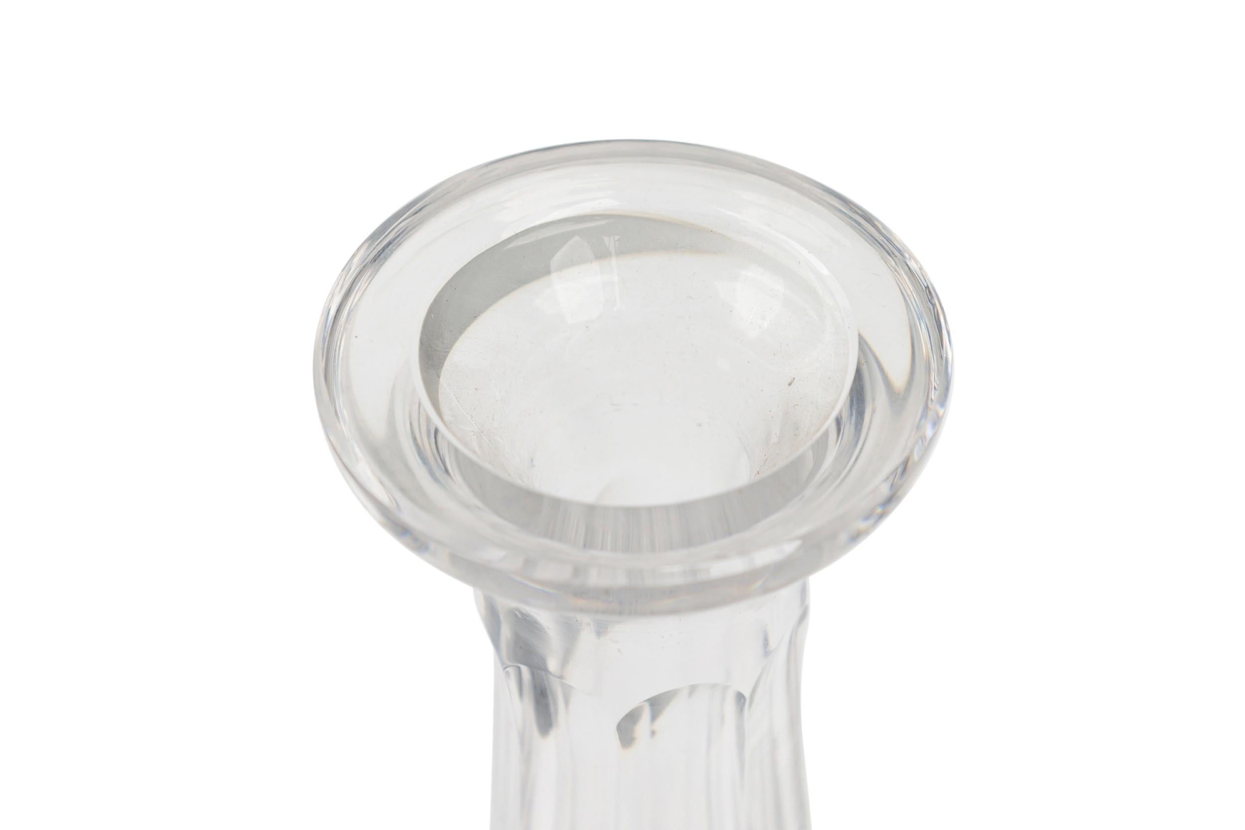 Französischer Baccarat-Weinkeller im viktorianischen Stil mit Stoppe (Glas) im Angebot