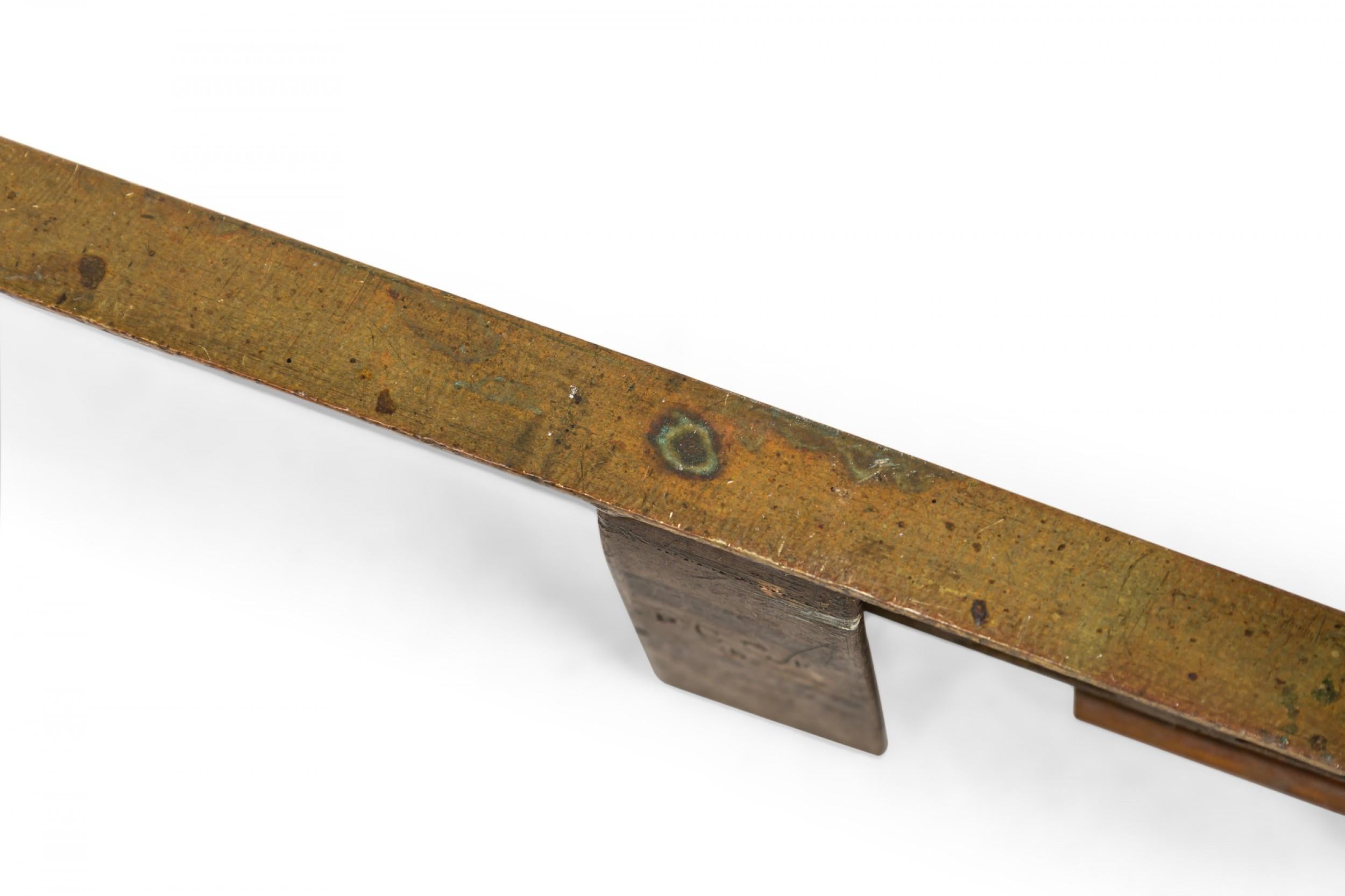 Pare-feu de style victorien français en bronze doré en vente 1