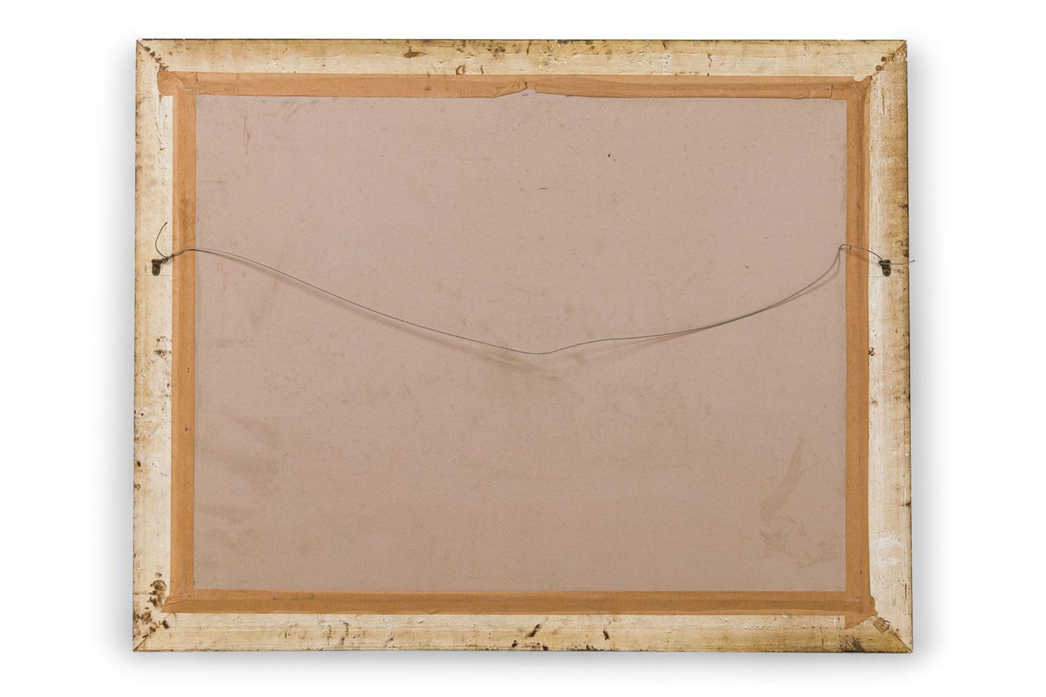 Französisch viktorianischen Stil Öl auf Leinwand Gemälde mit dem Titel: 