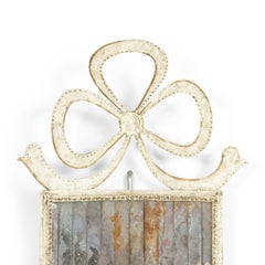 French Victorian Tole and Mirror Wall Sconces