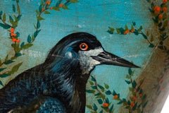 French Victorian Turkey and Crow Mannequin