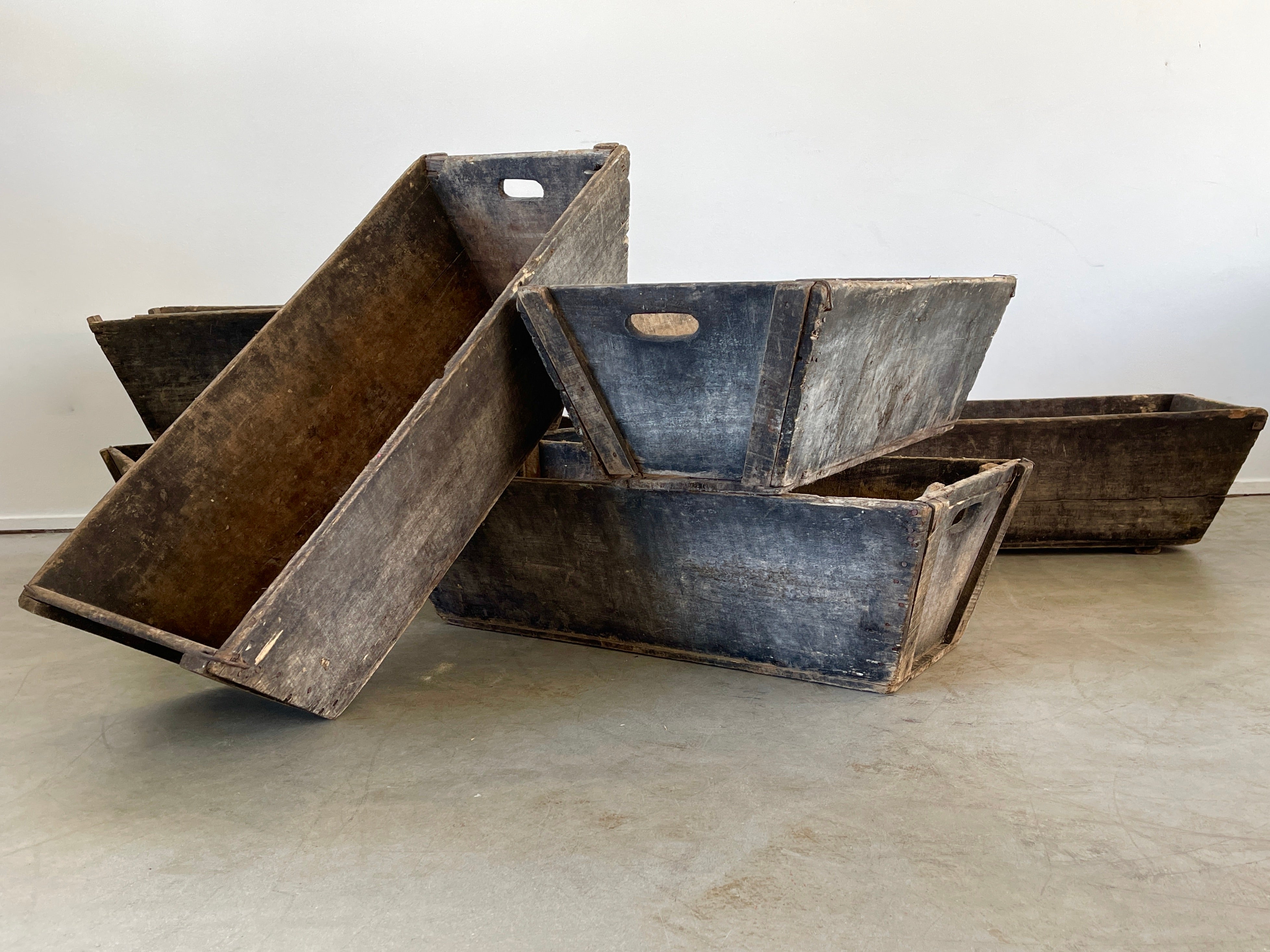 French Vineyard Bins In Fair Condition In Beverly Hills, CA