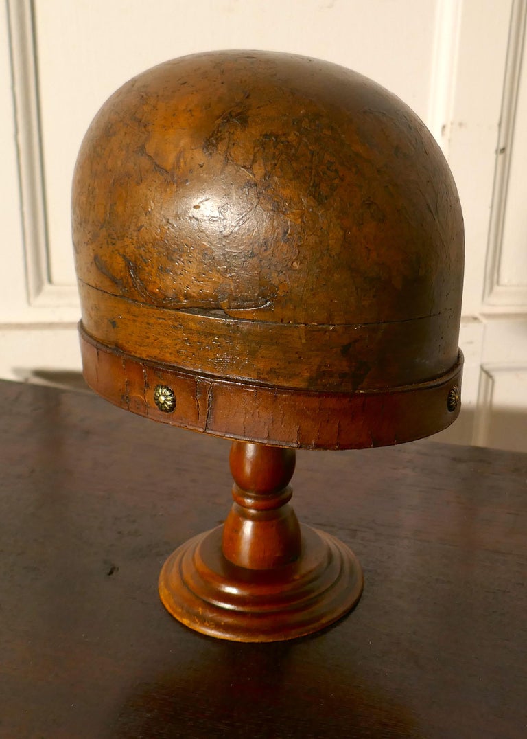 French Vintage 19th Century Hat Block Stand, Shop Display at 1stDibs ...
