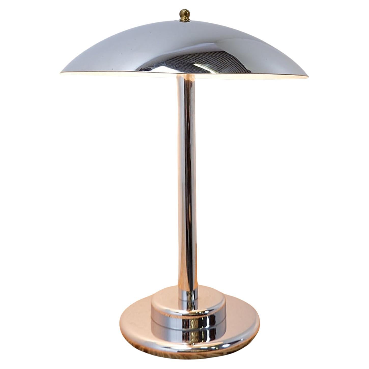 French Vintage Aluminor mushroom table/desk lamp - 1970s For Sale