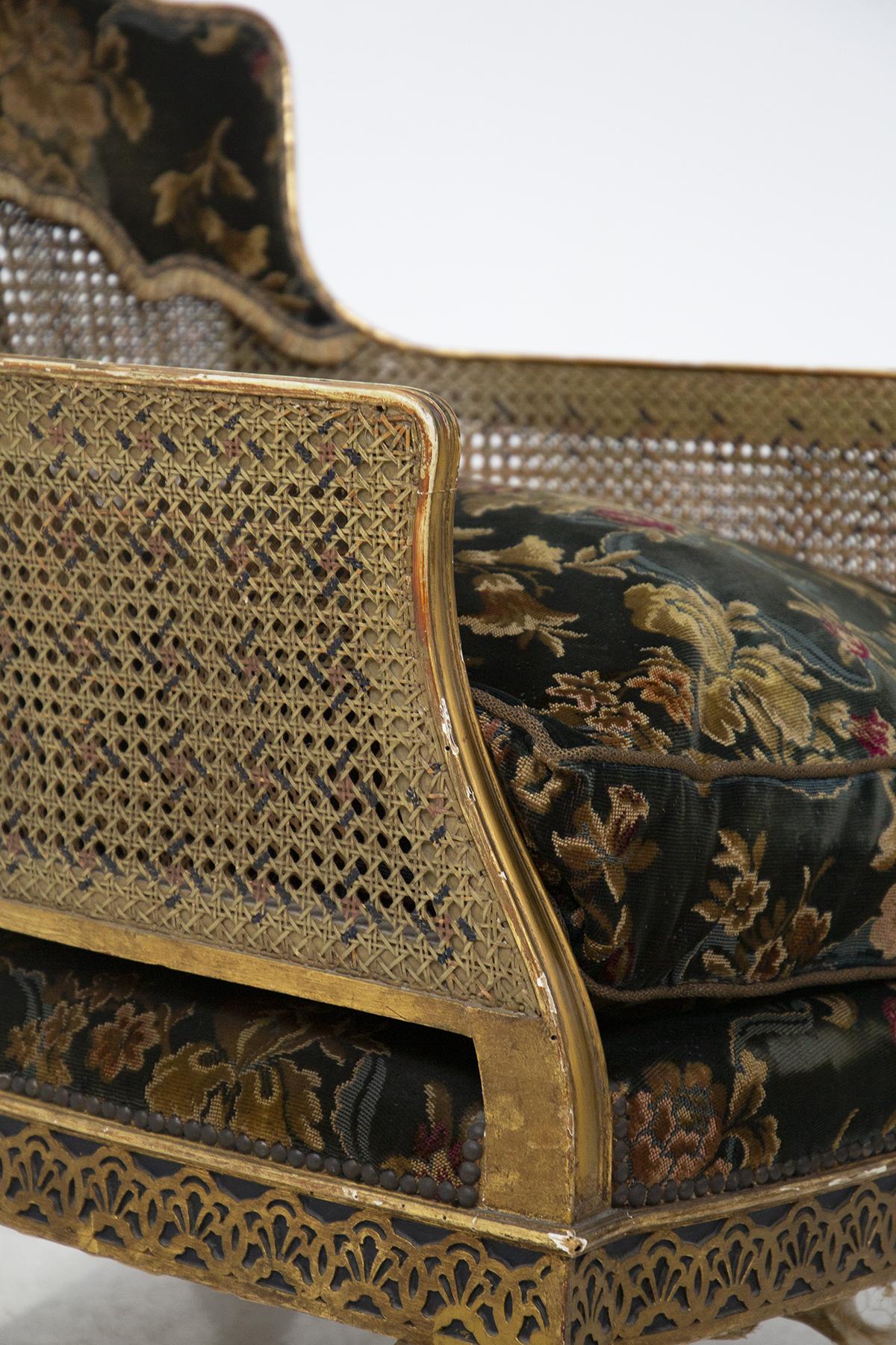 Französische Vintage-Sessel im chinesischen Stil (Barock) im Angebot