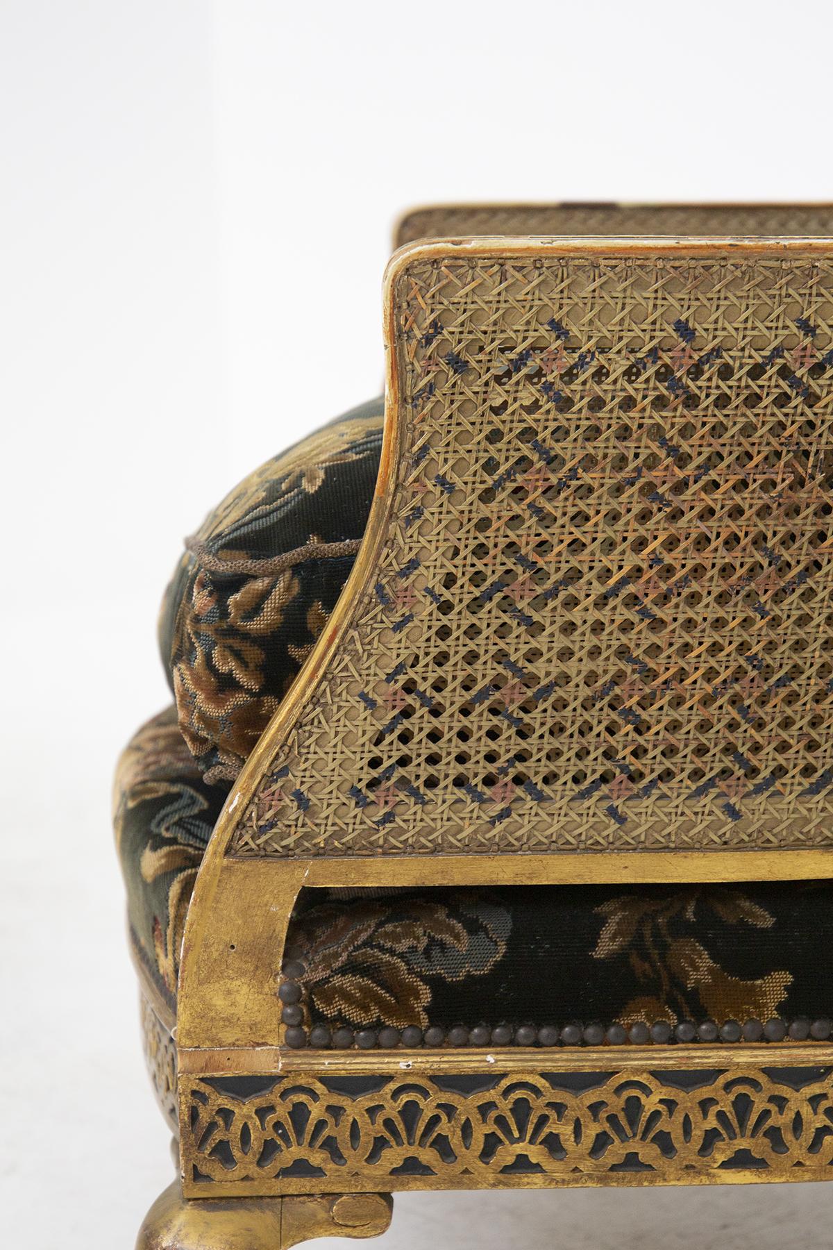 Französische Vintage-Sessel im chinesischen Stil im Angebot 1