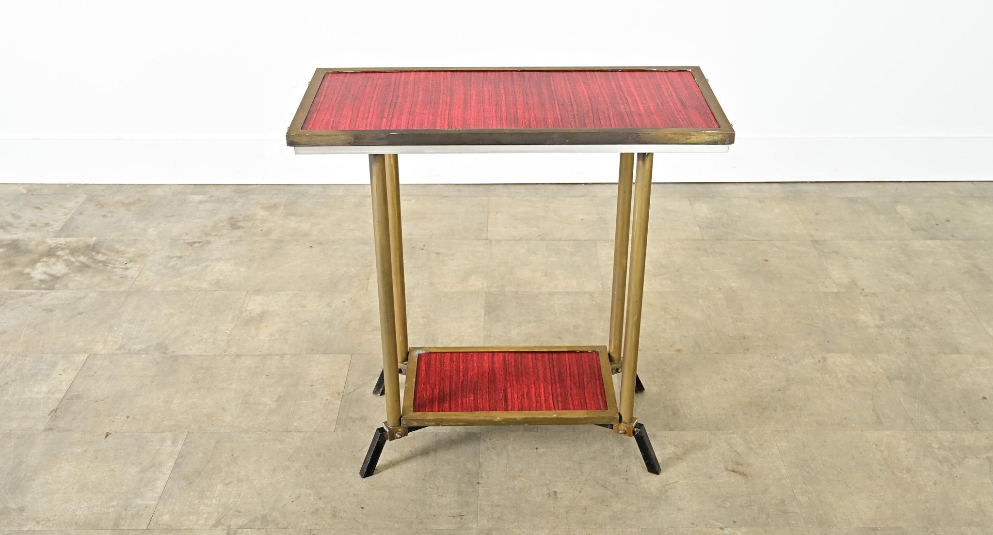 French Vintage Art Deco Style Occasional Table (Art déco) im Angebot