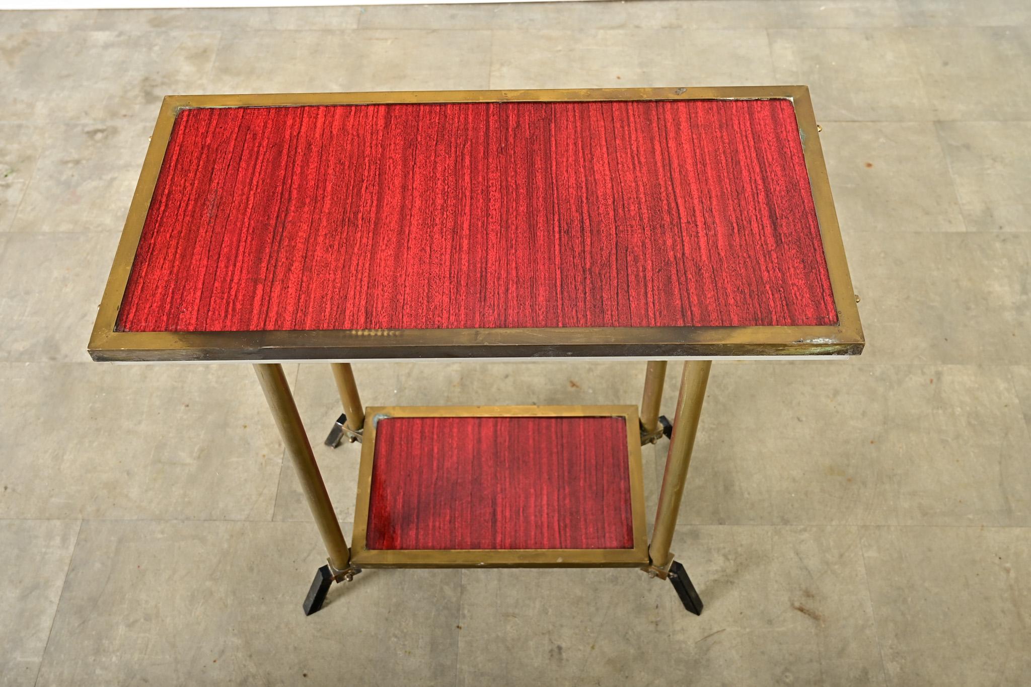 French Vintage Art Deco Style Occasional Table (Französisch) im Angebot