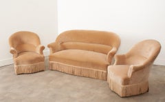 French Vintage Art Deco Style Parlor Set