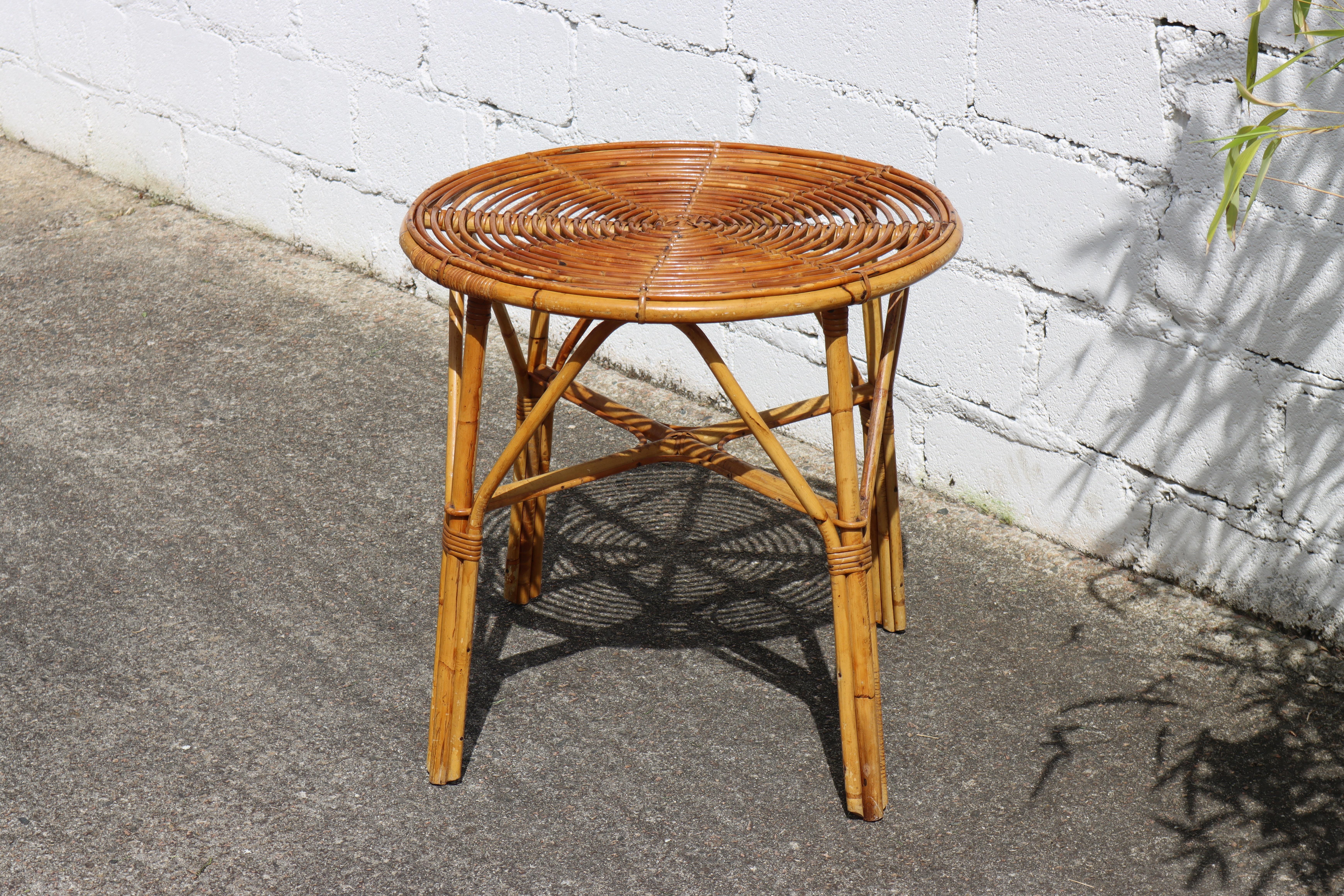 opalhouse rattan side table
