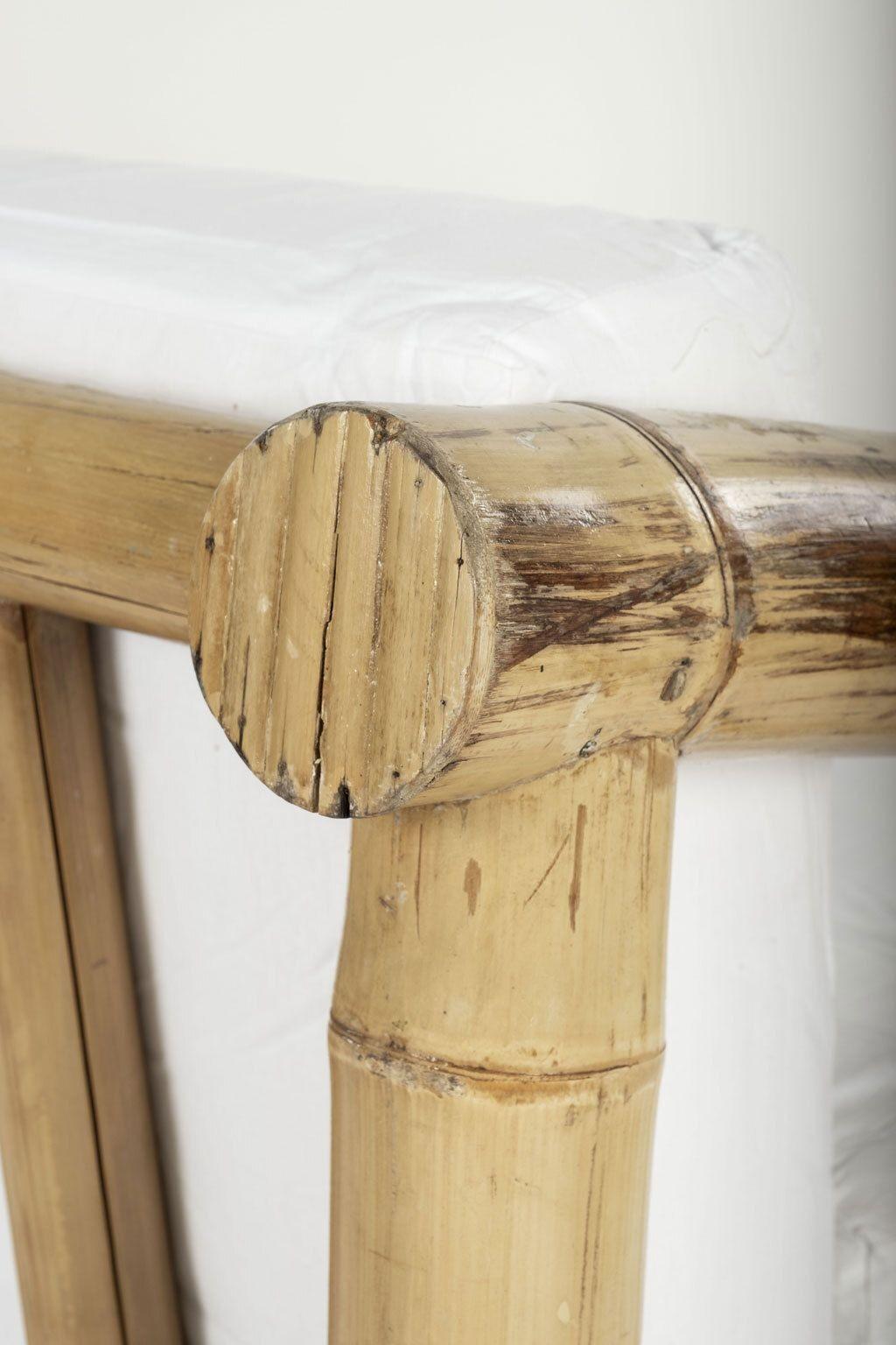 Bambus-Sofa im Vintage-Stil (Ende des 20. Jahrhunderts) im Angebot