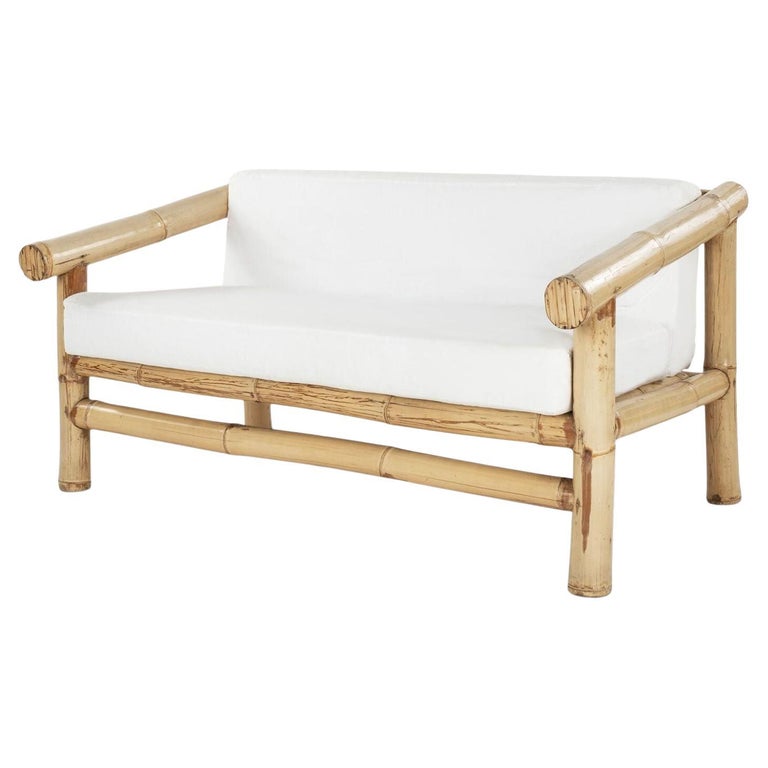 Bambus-Sofa im Vintage-Stil im Angebot bei 1stDibs