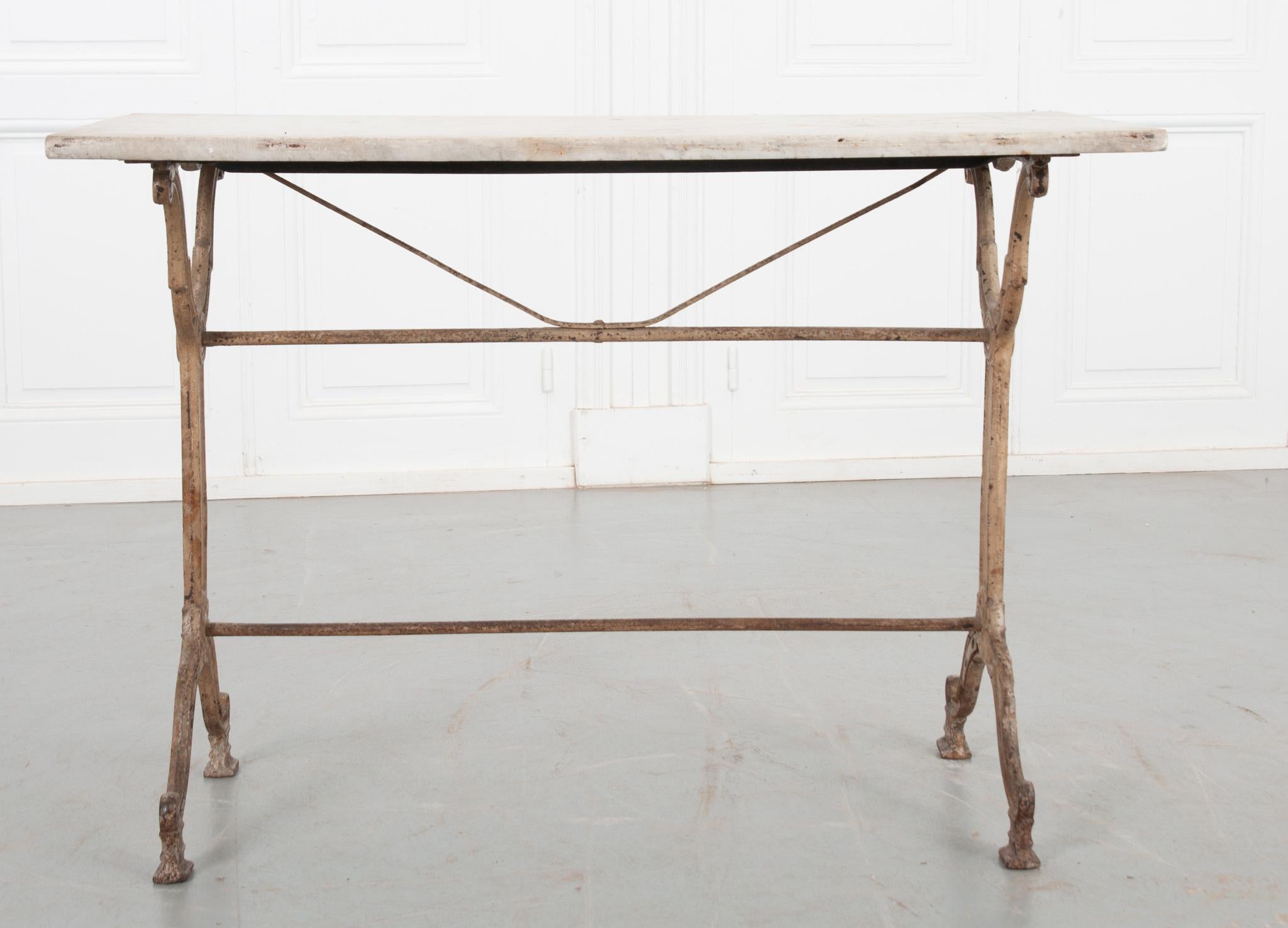 19th Century French Vintage Bistro Table