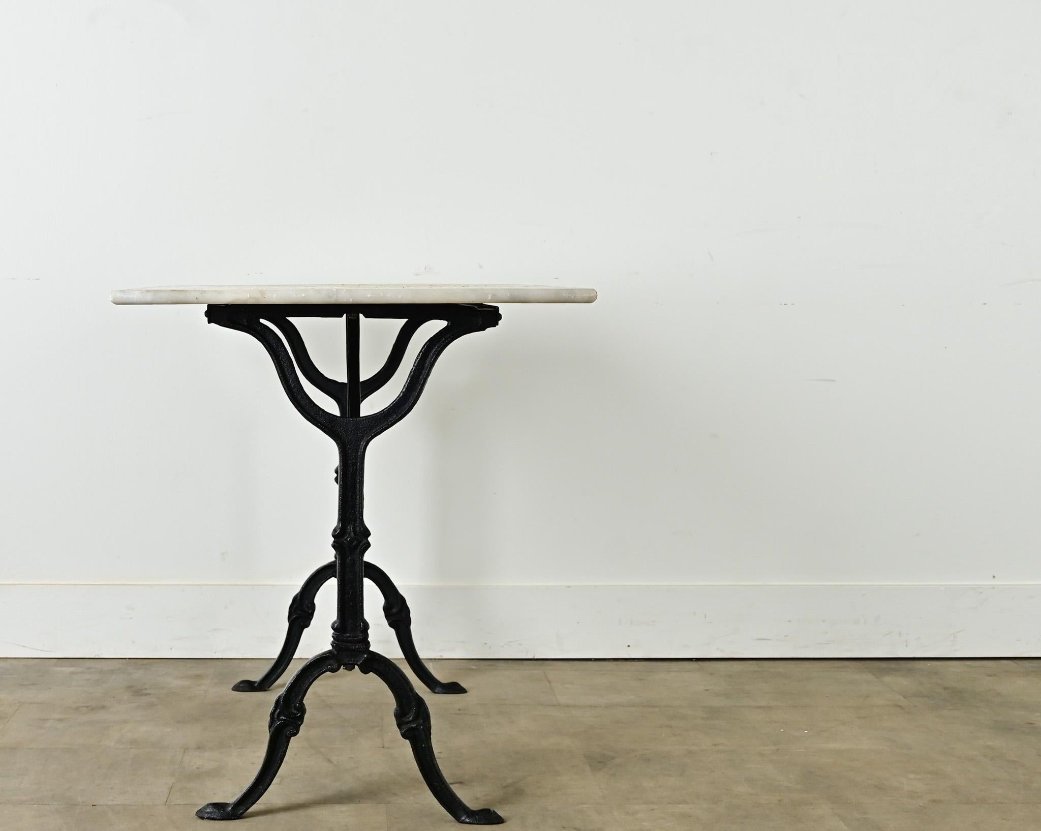 Iron French Vintage Bistro Table