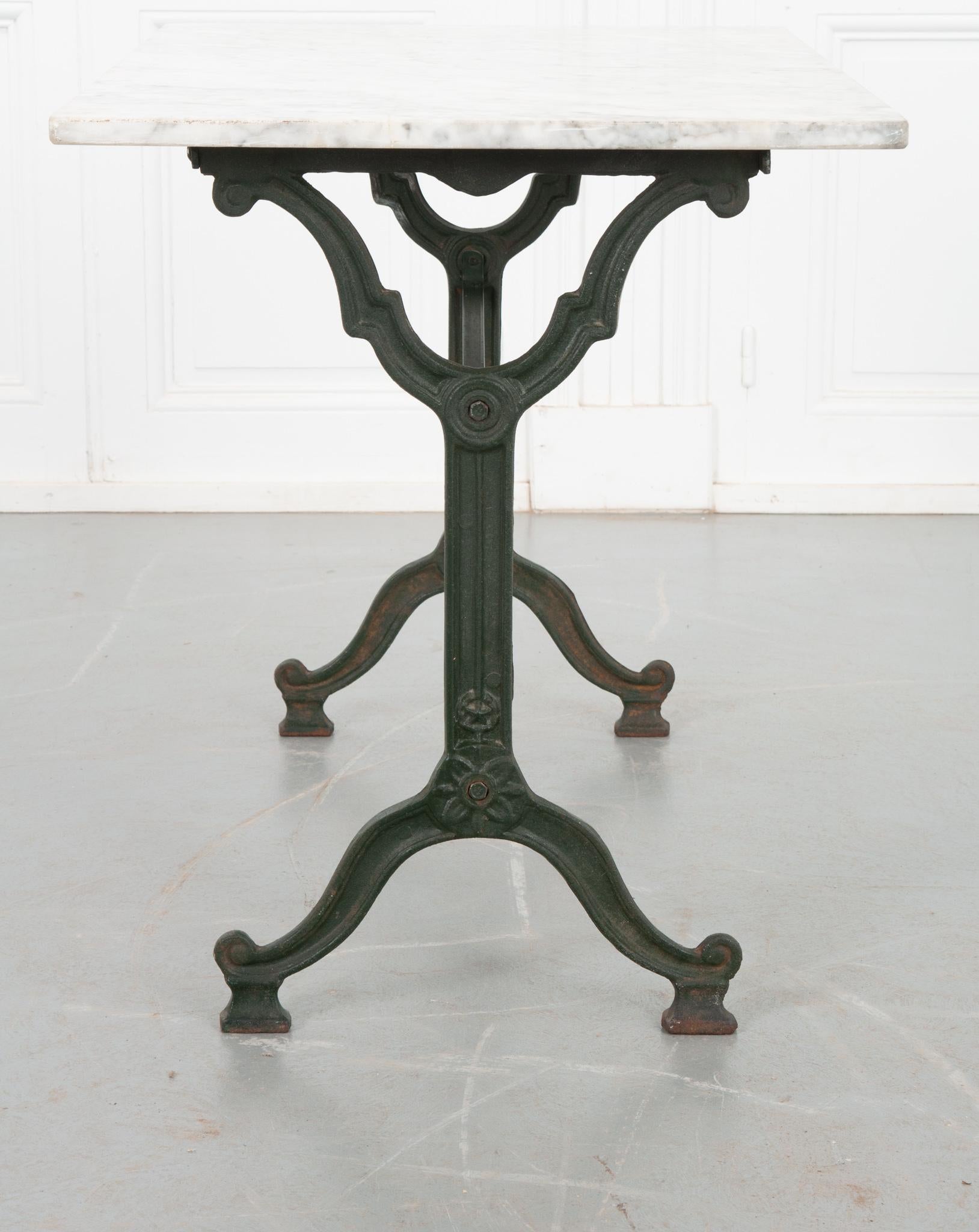 French Vintage Bistro Table 1