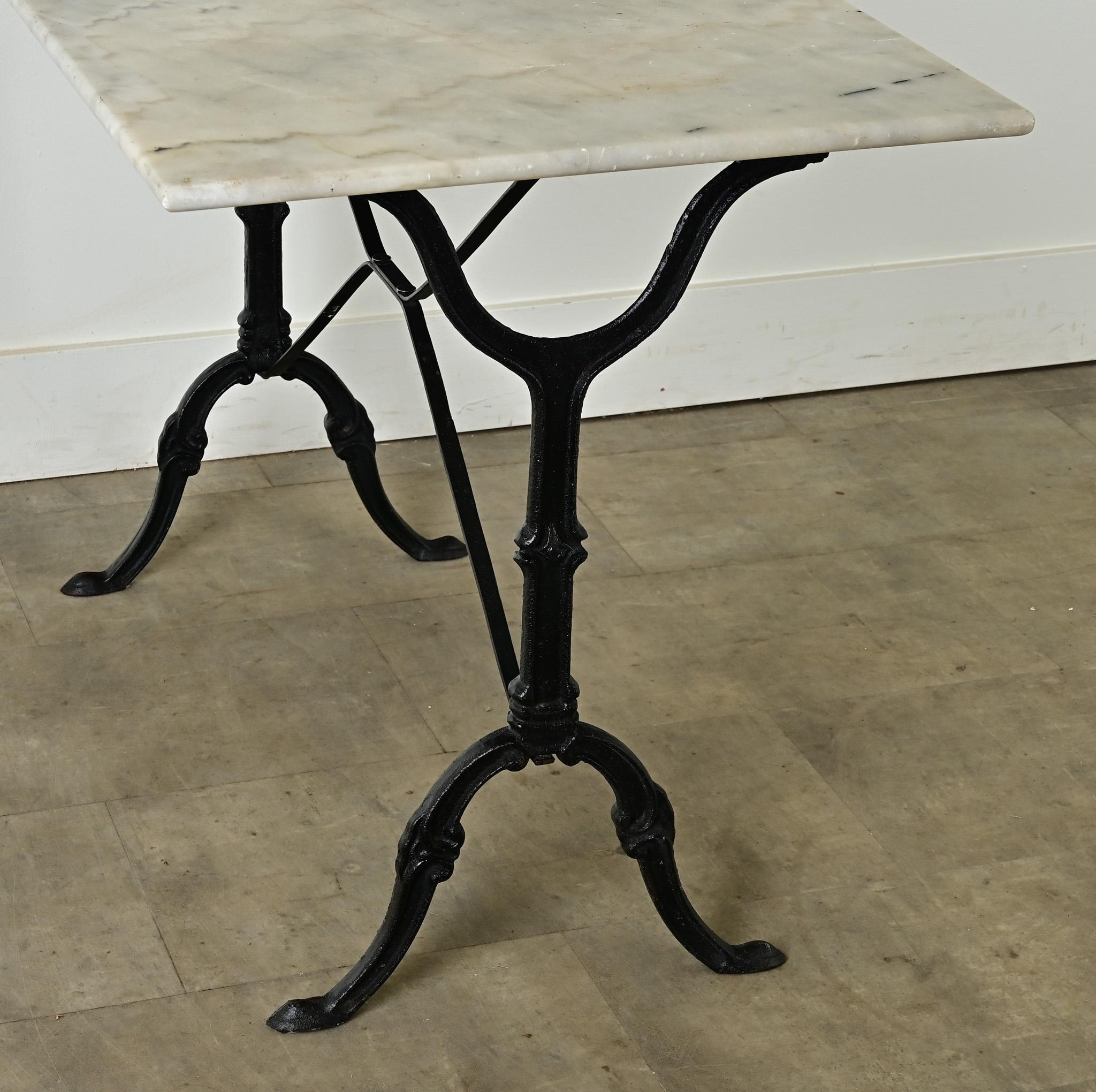 French Vintage Bistro Table 1