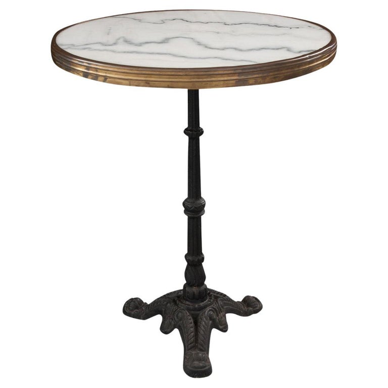 French Vintage Bistro Table at 1stDibs