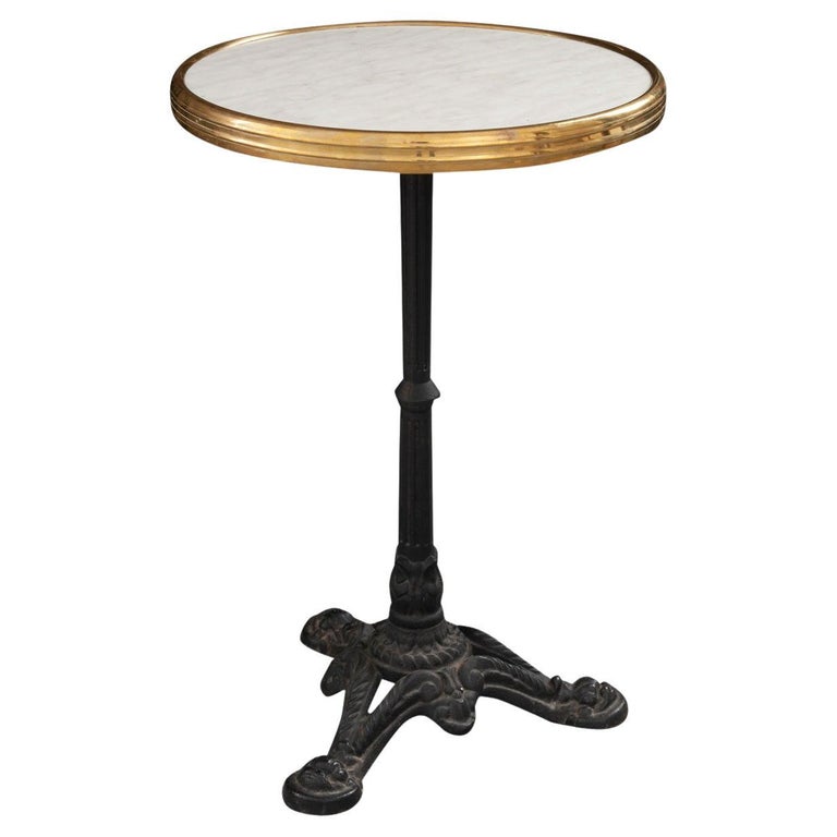 French Vintage Bistro Table at 1stDibs