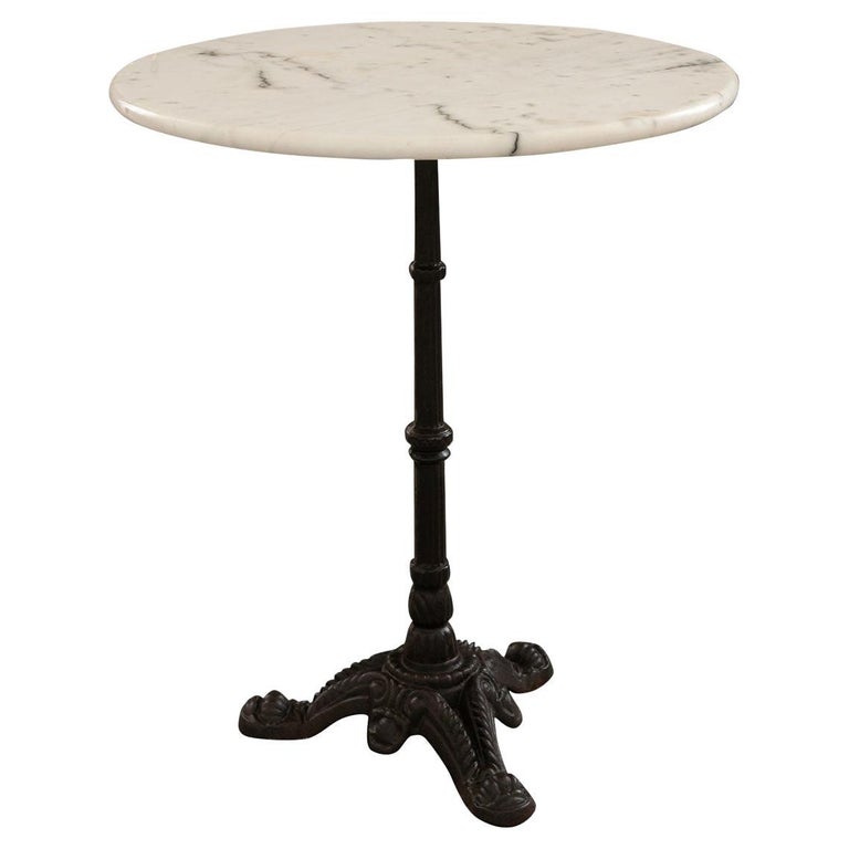 French Vintage Bistro Table at 1stDibs