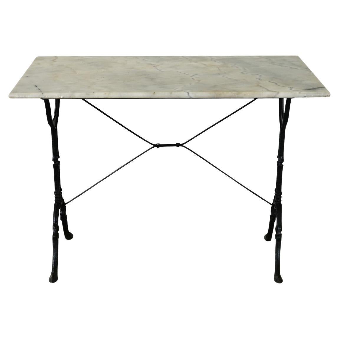 French Vintage Bistro Table