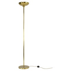 French Vintage Brass Uplight Floor Lamp — 1970s