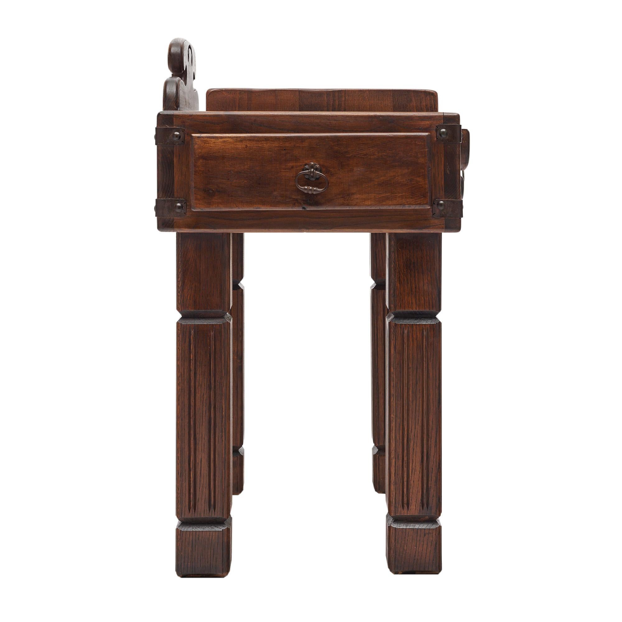 Bloque de Carnicero Vintage Francés en venta 1