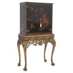 French Antique Cabinet in Chinese Style