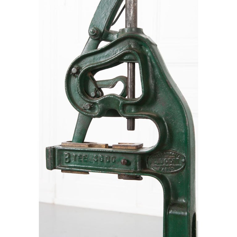 French Vintage Cast Iron Wine Bottle Corker For Sale at 1stDibs