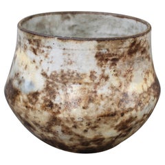 Cachepot francese in ceramica d'epoca di Alexandre Kostanda, circa anni '60