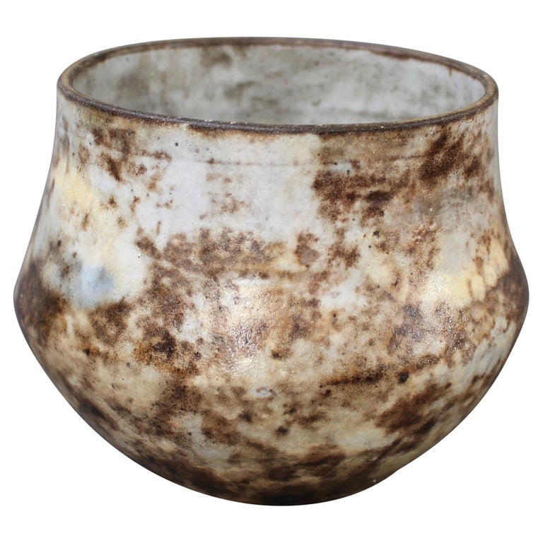 French Vintage Ceramic Cachepot by Alexandre Kostanda 'circa 1960s' For ...