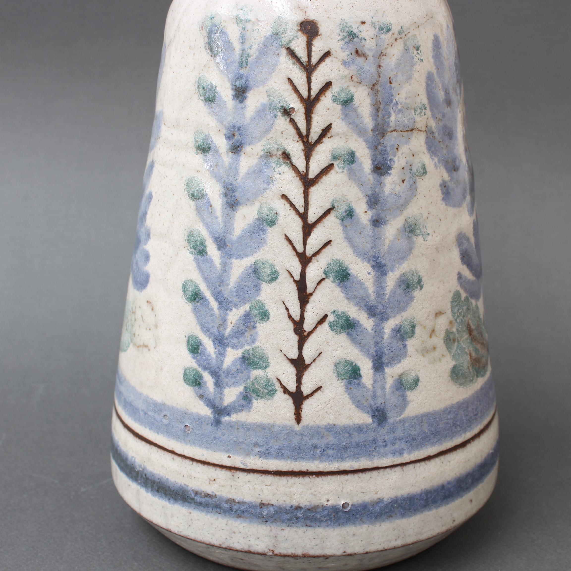 French Vintage Ceramic Flower Vase by Le Mûrier (circa 1960s) For Sale 6