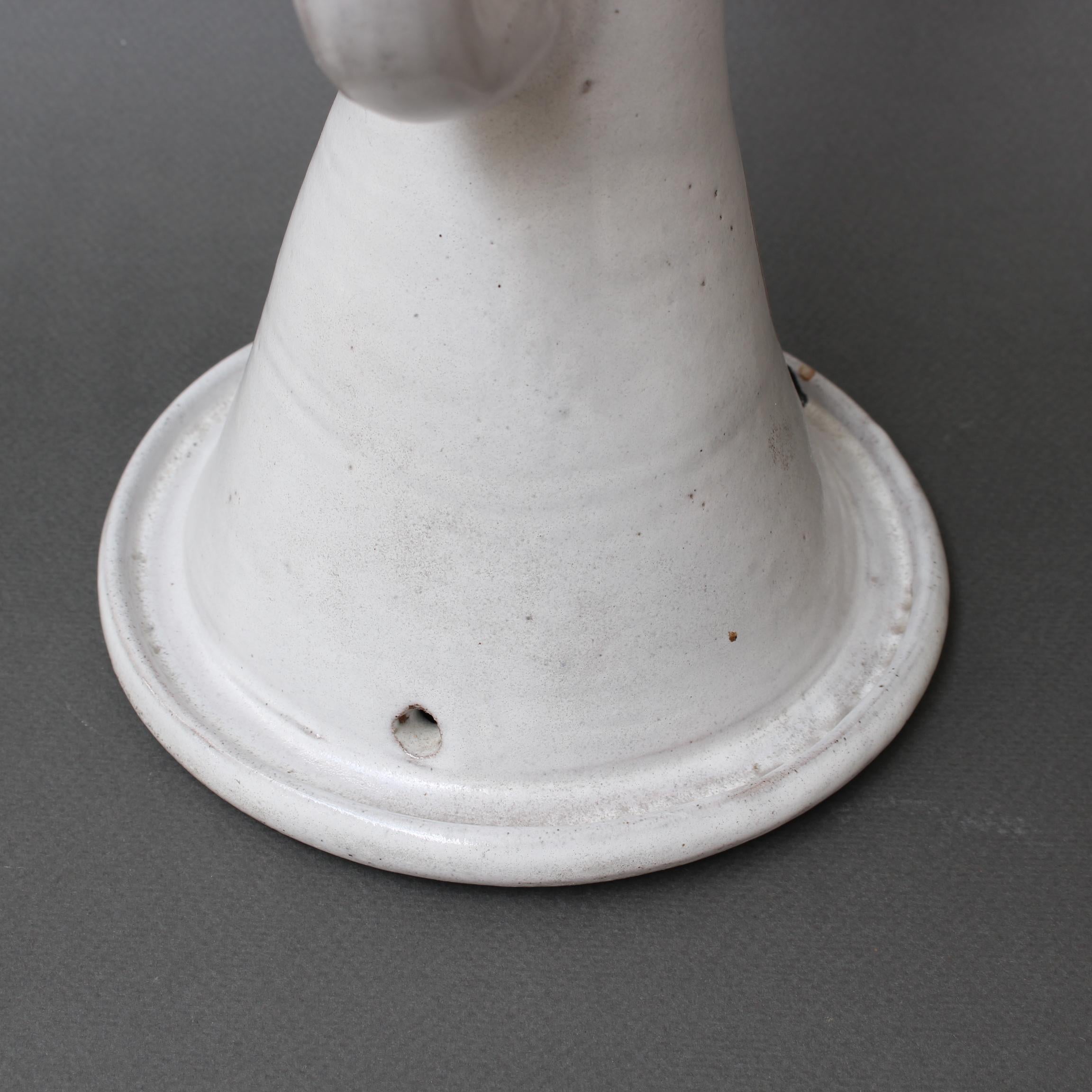 French Vintage Ceramic Lamp Base by Atelier du Grand Chêne 'circa 1950s' For Sale 8