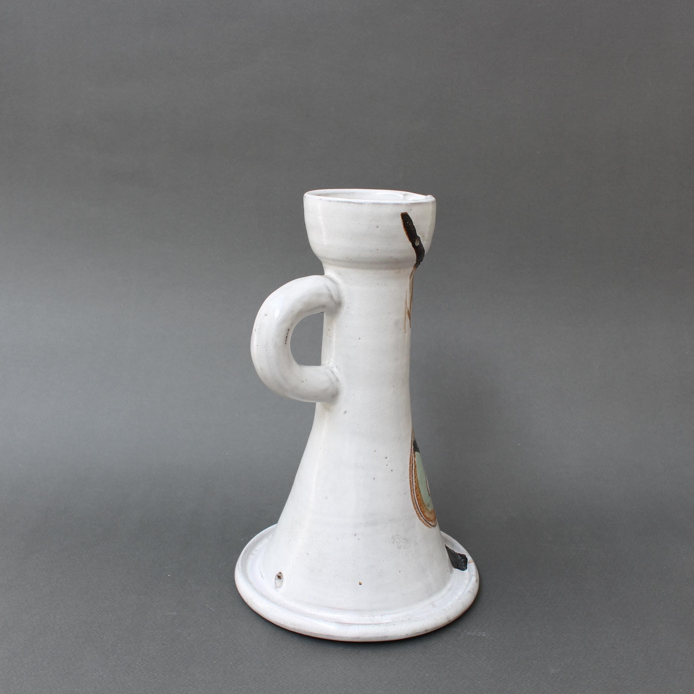 French Vintage Ceramic Lamp Base by Atelier du Grand Chêne 'circa 1950s' In Good Condition For Sale In London, GB