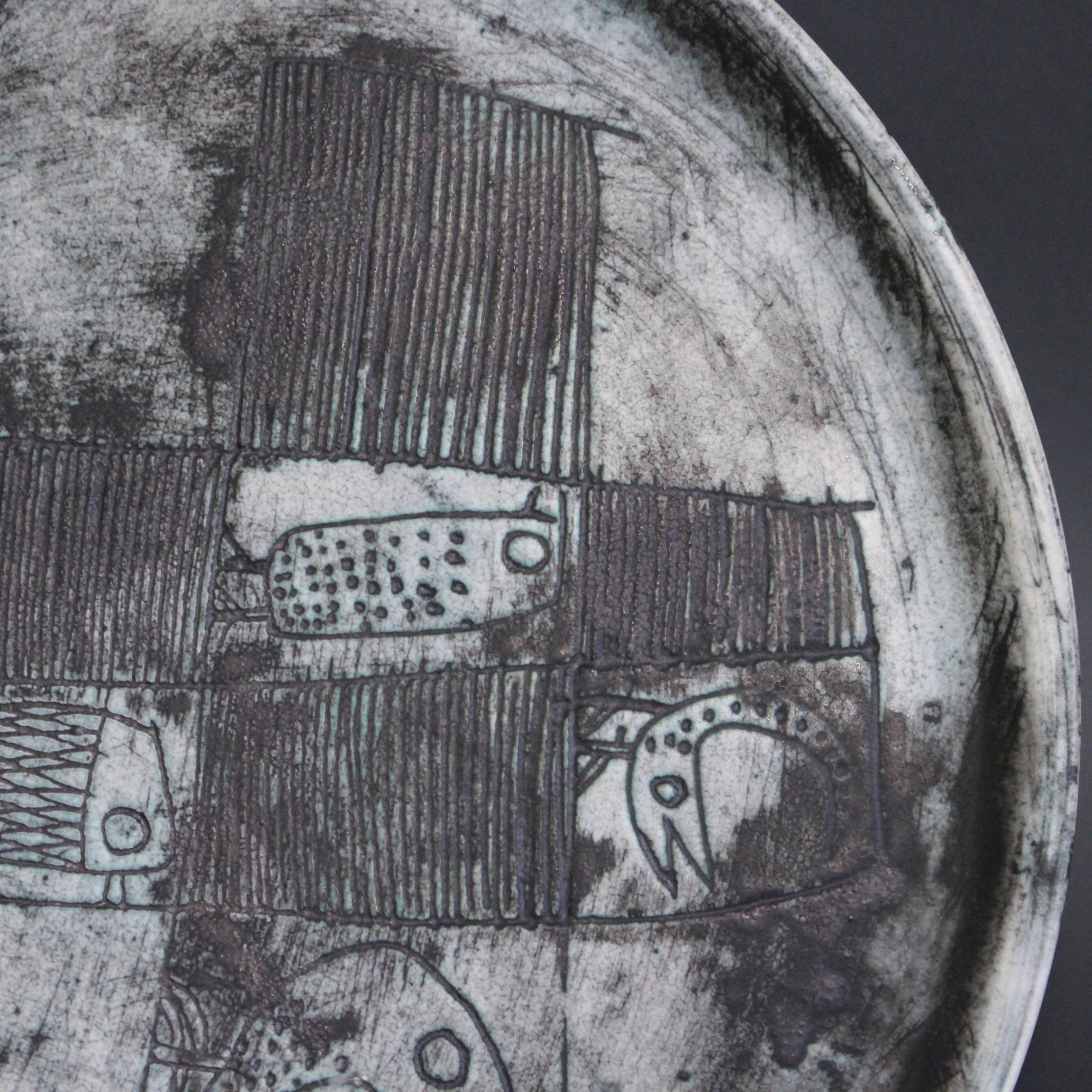 Plateau en céramique de Jacques Blin (circa 1950) en vente 6