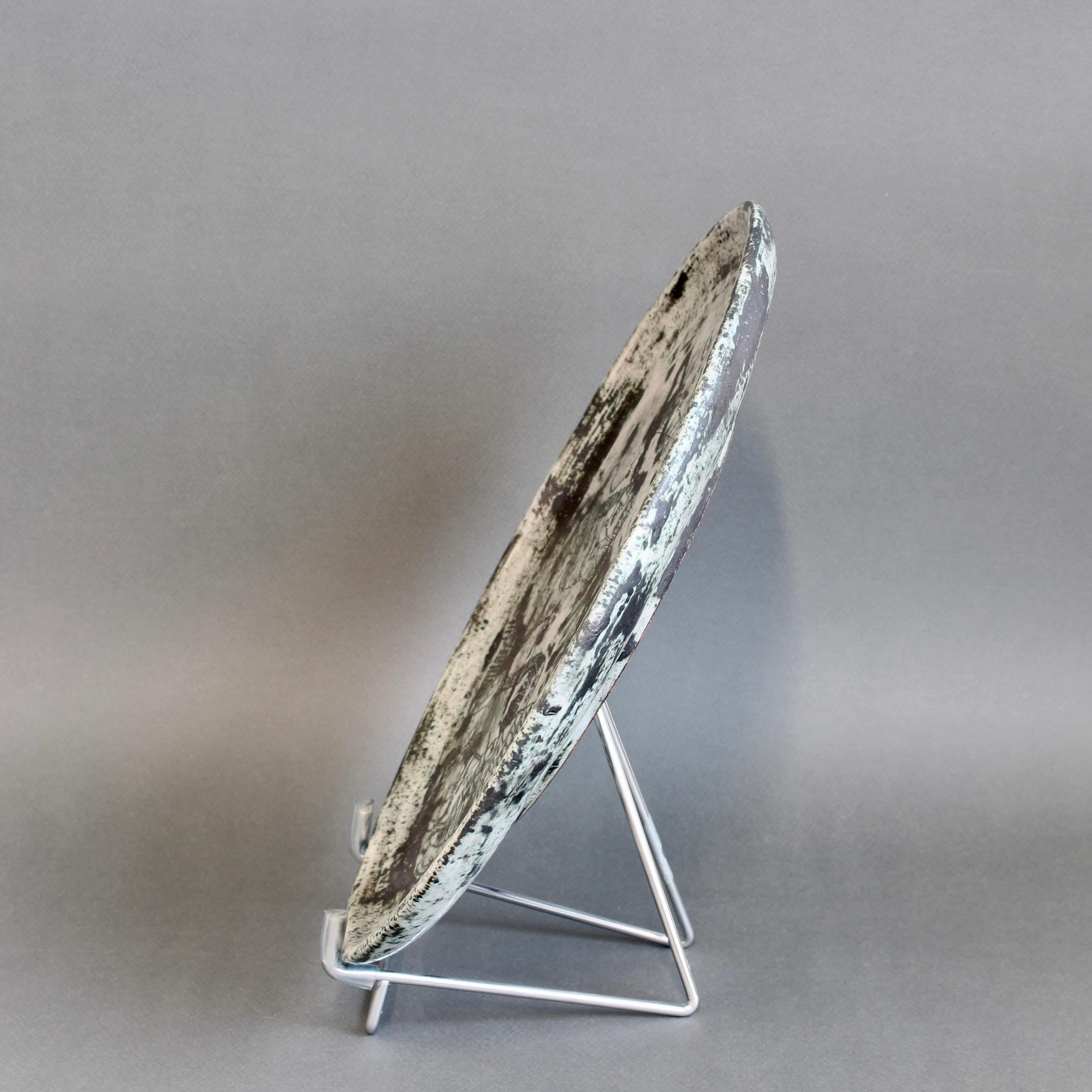 Milieu du XXe siècle Plateau en céramique de Jacques Blin (circa 1950) en vente