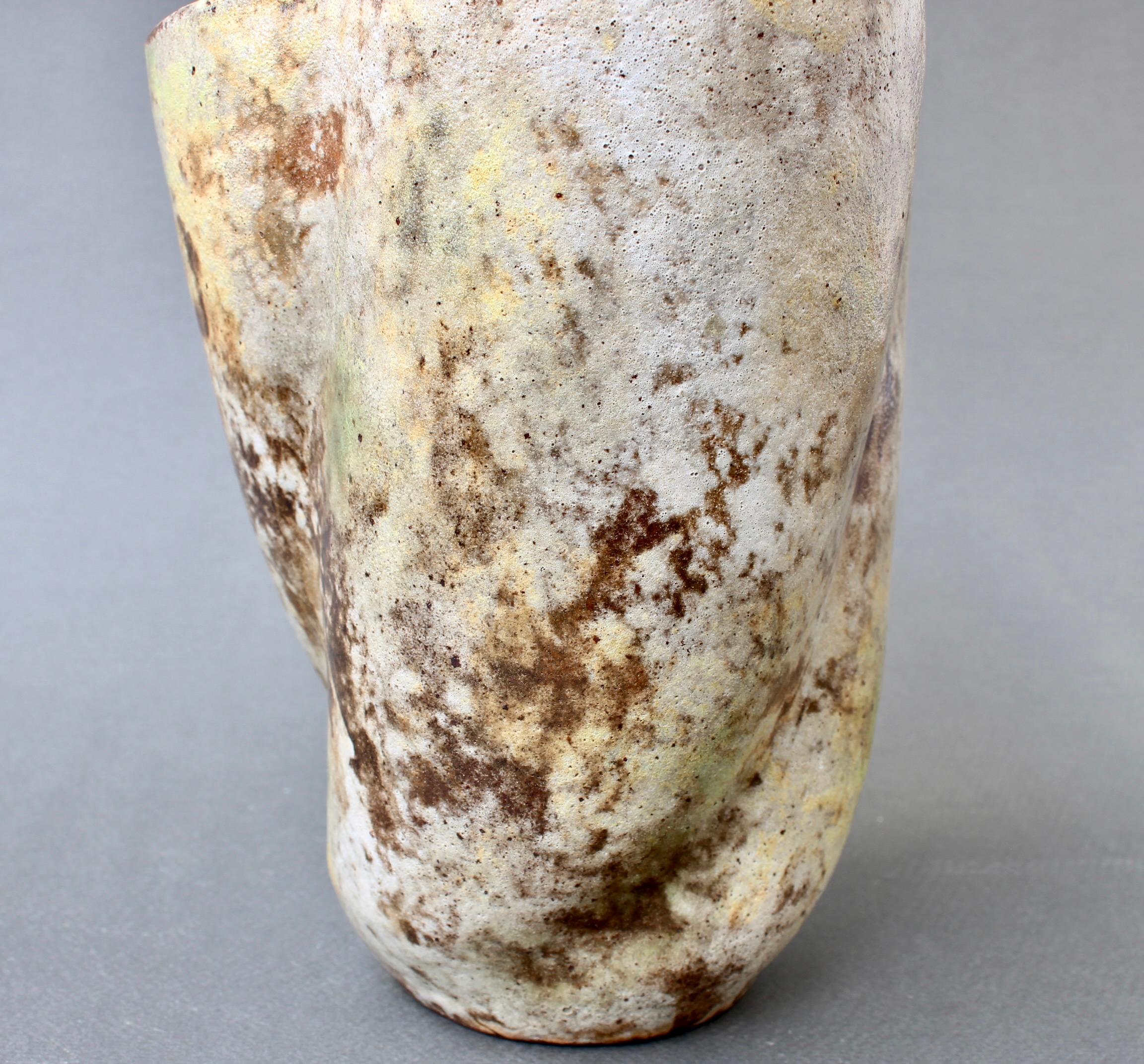 French Vintage Ceramic Vase by Alexandre Kostanda 'circa 1960s' 7