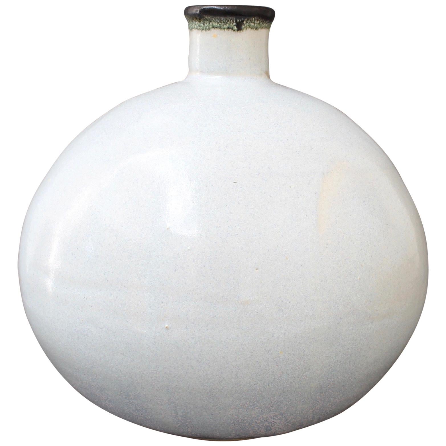 French Vintage Ceramic Vase, circa 1970s