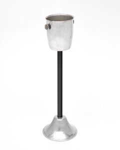 French Vintage Champagne Bucket on Stand